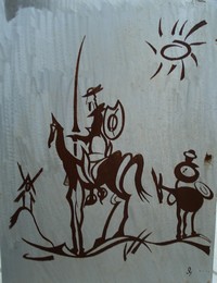 Tableau Acier Rouillé